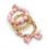 Miniaturbild: La petite surprise Couture Gliederarmband mit Schleife Altrosa-Gold