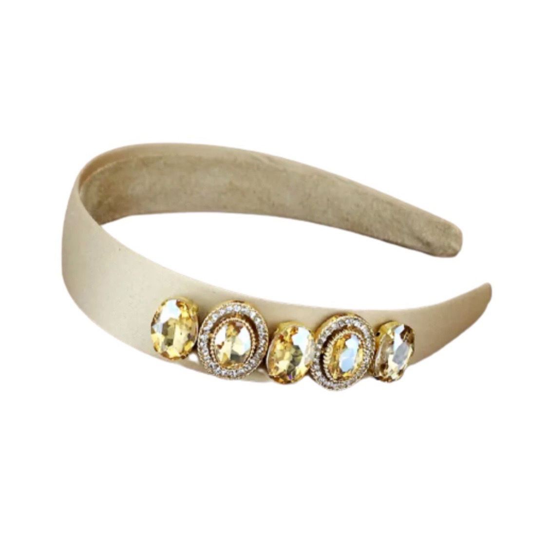 La petite surprise Couture Haarreifen Beige