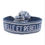 Miniaturbild: La petite surprise Couture Boho Canvas Armband „Belle et Rebelled“ Jeansblau