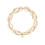 Miniaturbild: La petite surprise Couture Gliederarmband Ecru-Gold
