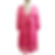 Boho Spitzenkleid mit Bindegürtel in Pink
