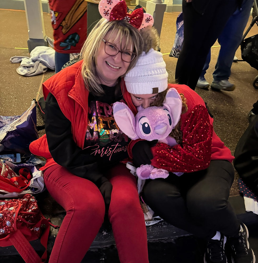 Found the best curb spot for parade and fireworks viewing!