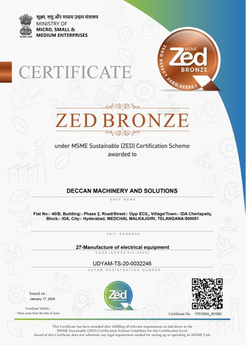 zeb bronze certificate