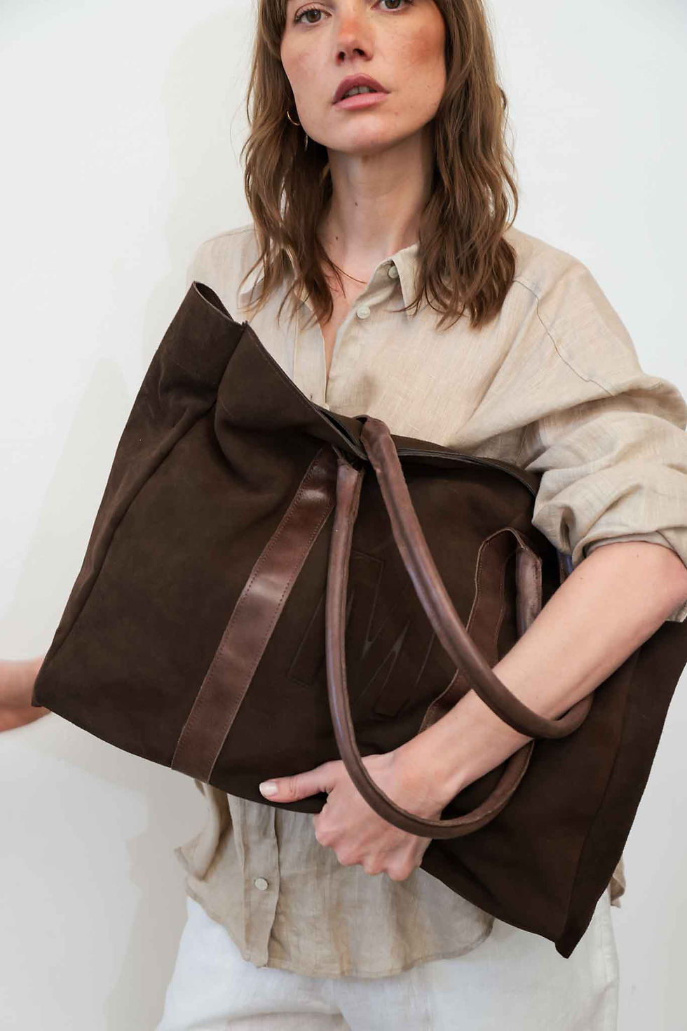 Miniatura: Bolso MULHER chocolate | A PEDIDO