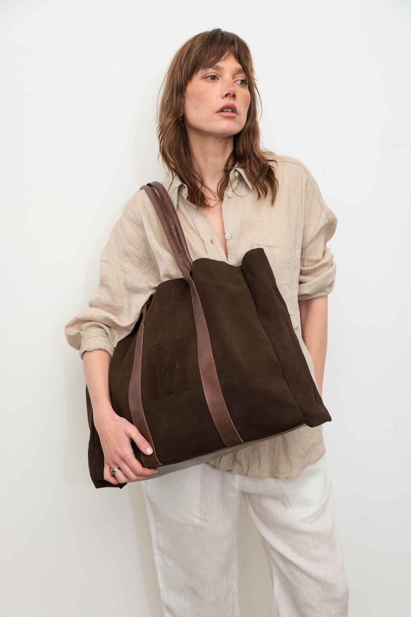 Bolso MULHER chocolate | A PEDIDO