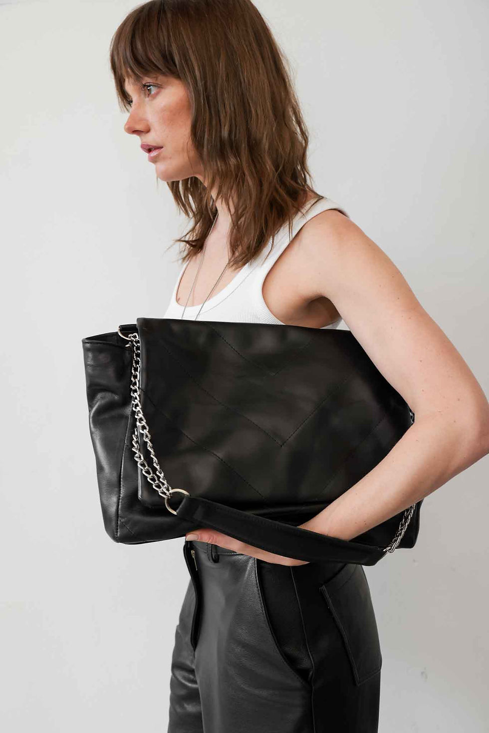 Miniatura: PRE VENTA | Bolso/ Bandolera SHOPPER Negro 
