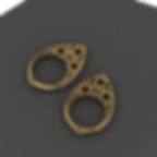 Thumbnail: Gothic Window Thin Ring