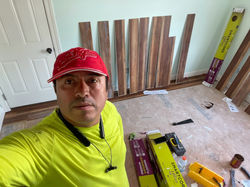 laminated woodfloor installation5