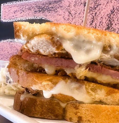 Cordon Bleu Melt. May's "burger" of the month.