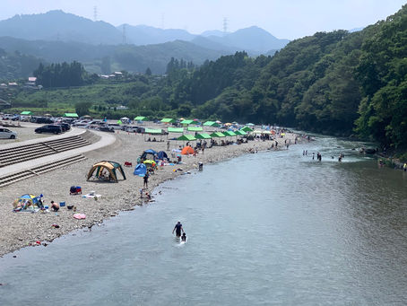 今日の秋川渓谷バーベキューランド