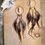 Thumbnail: Buffalo Babe Feather Earrings