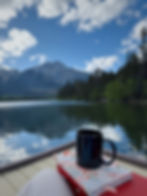 Evening at Pyramid Lake Lodge