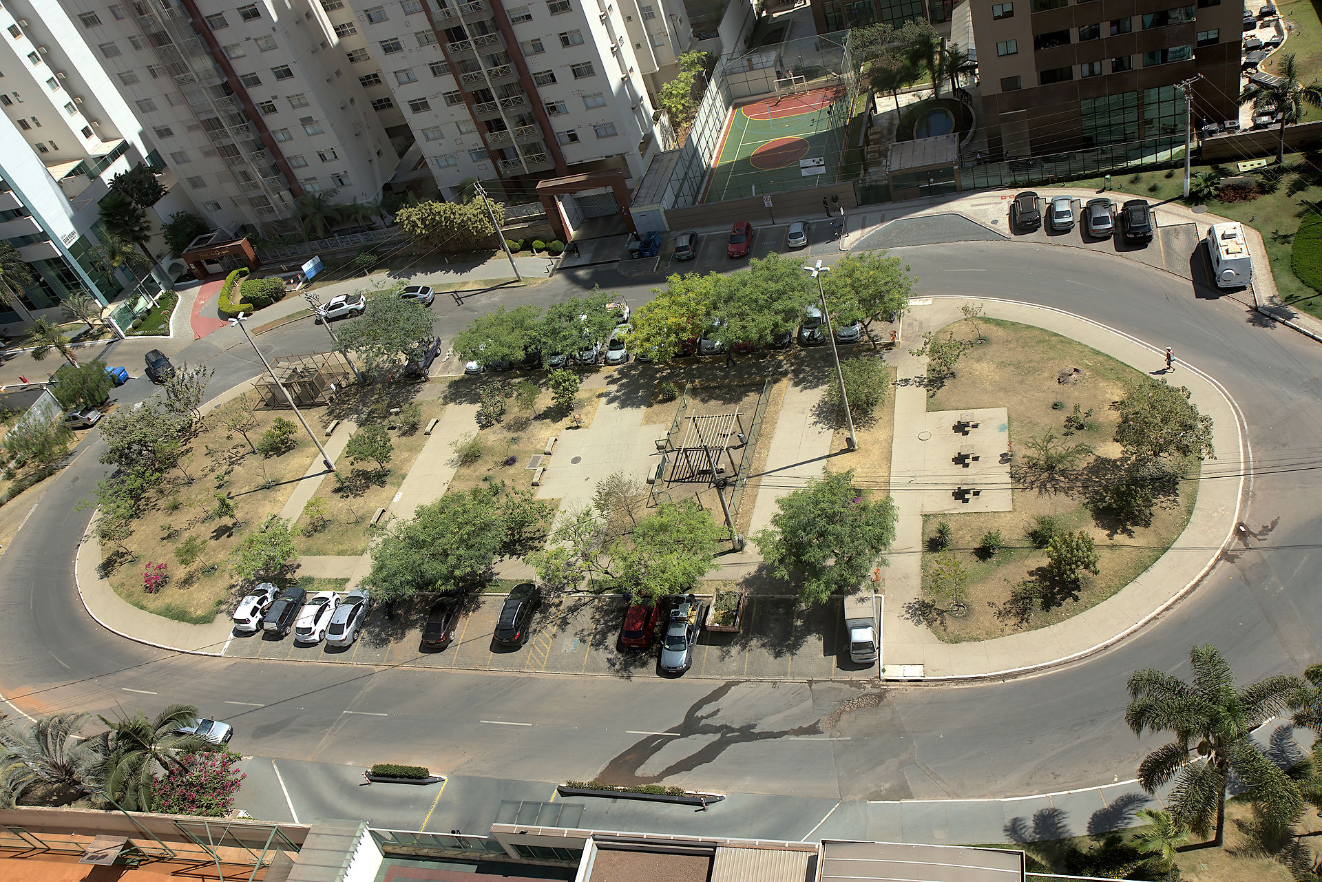 Praça Canário - 02/10/2024 no auge da seca
