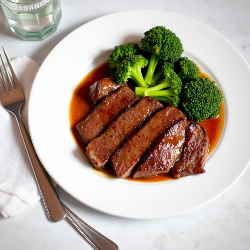 Arranged Food and Objects