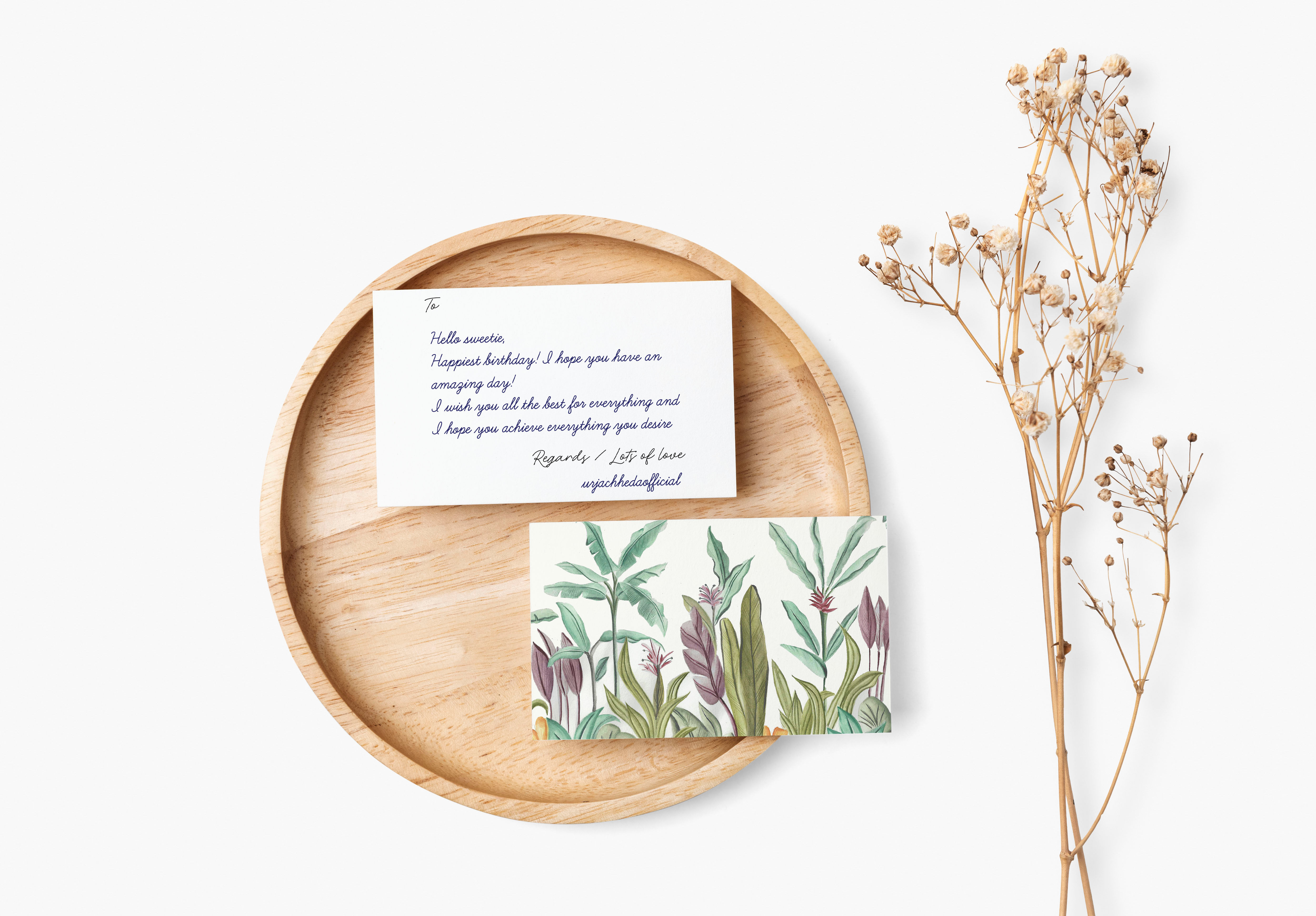 Canopy Flat Notecard