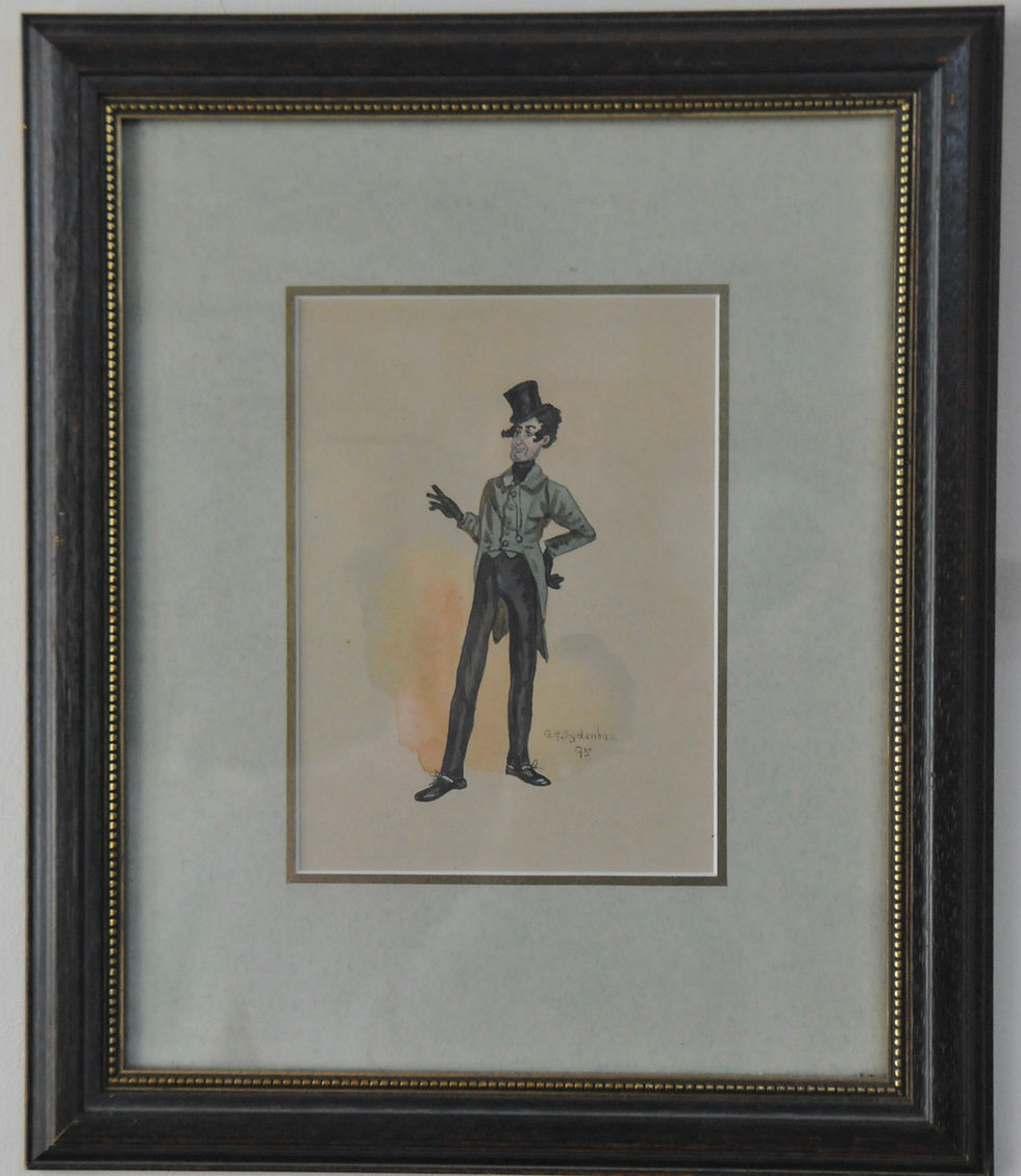 Set of 3 Etchings/Drawerings