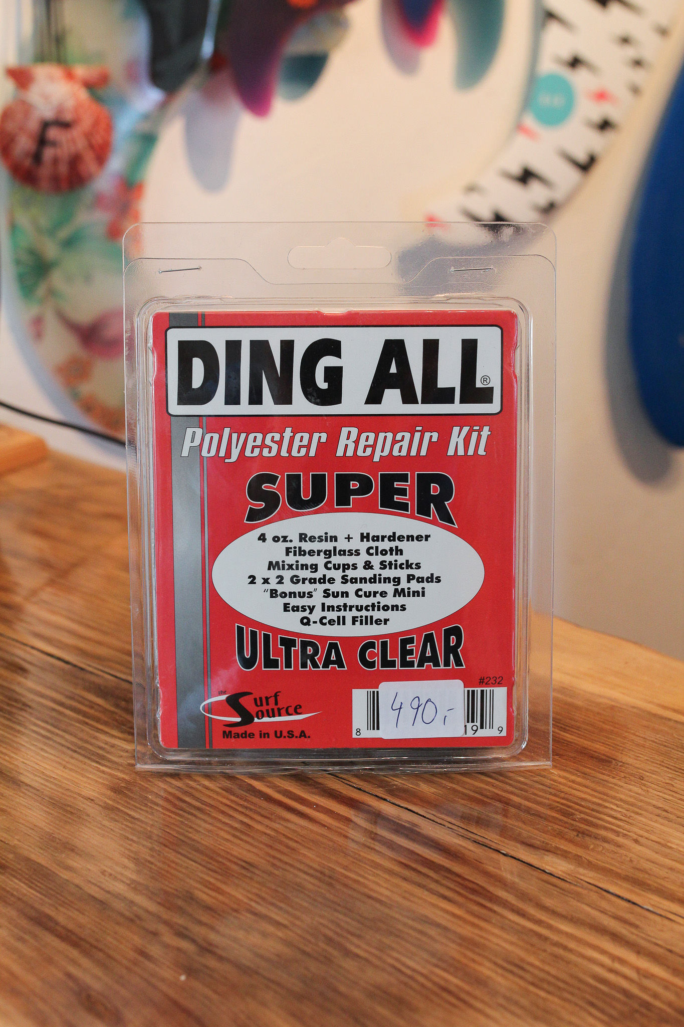 DING ALL Super Polyester Repair Kit