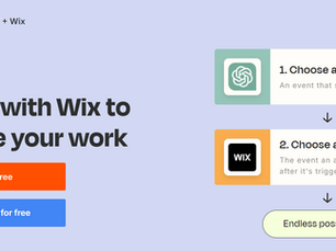 Wix jako součást ChatGPT