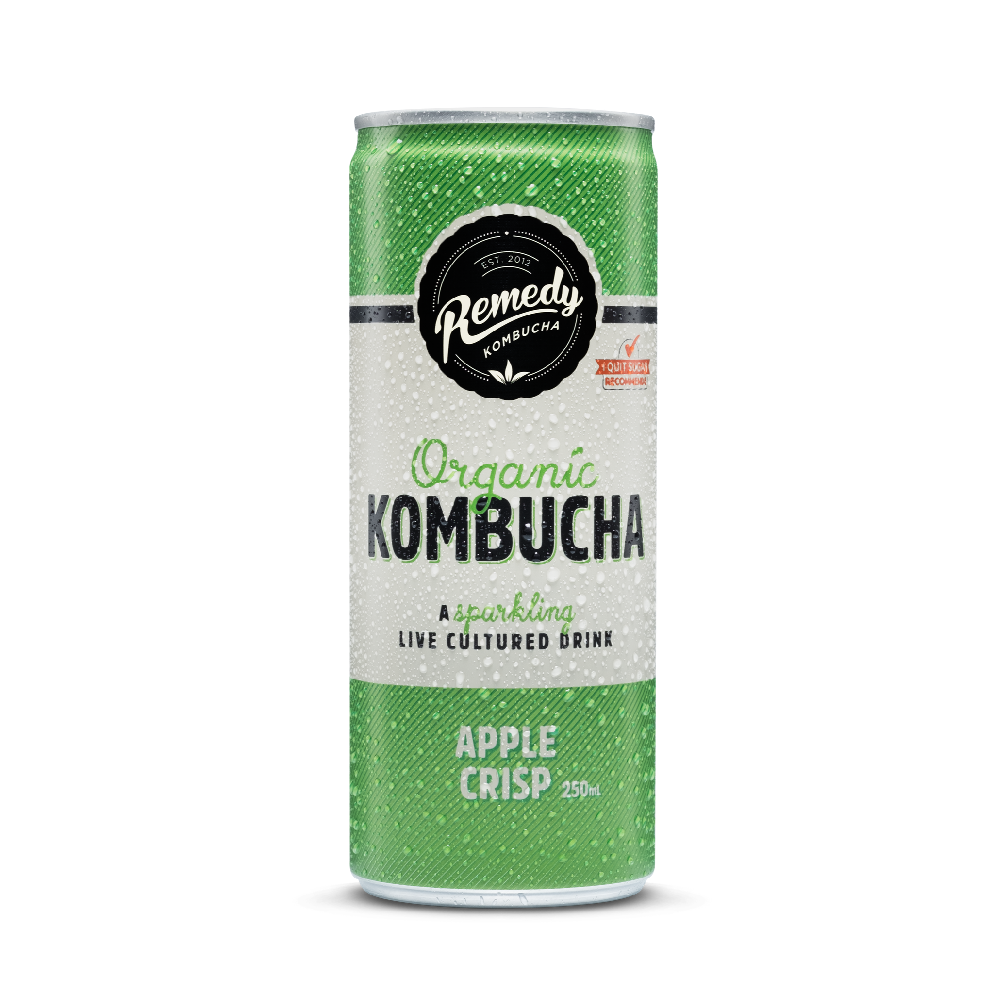 Remedy - Apple Crisp Kombucha (250ml x 24)
