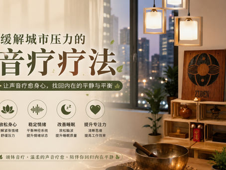缓解城市压力的音疗疗法