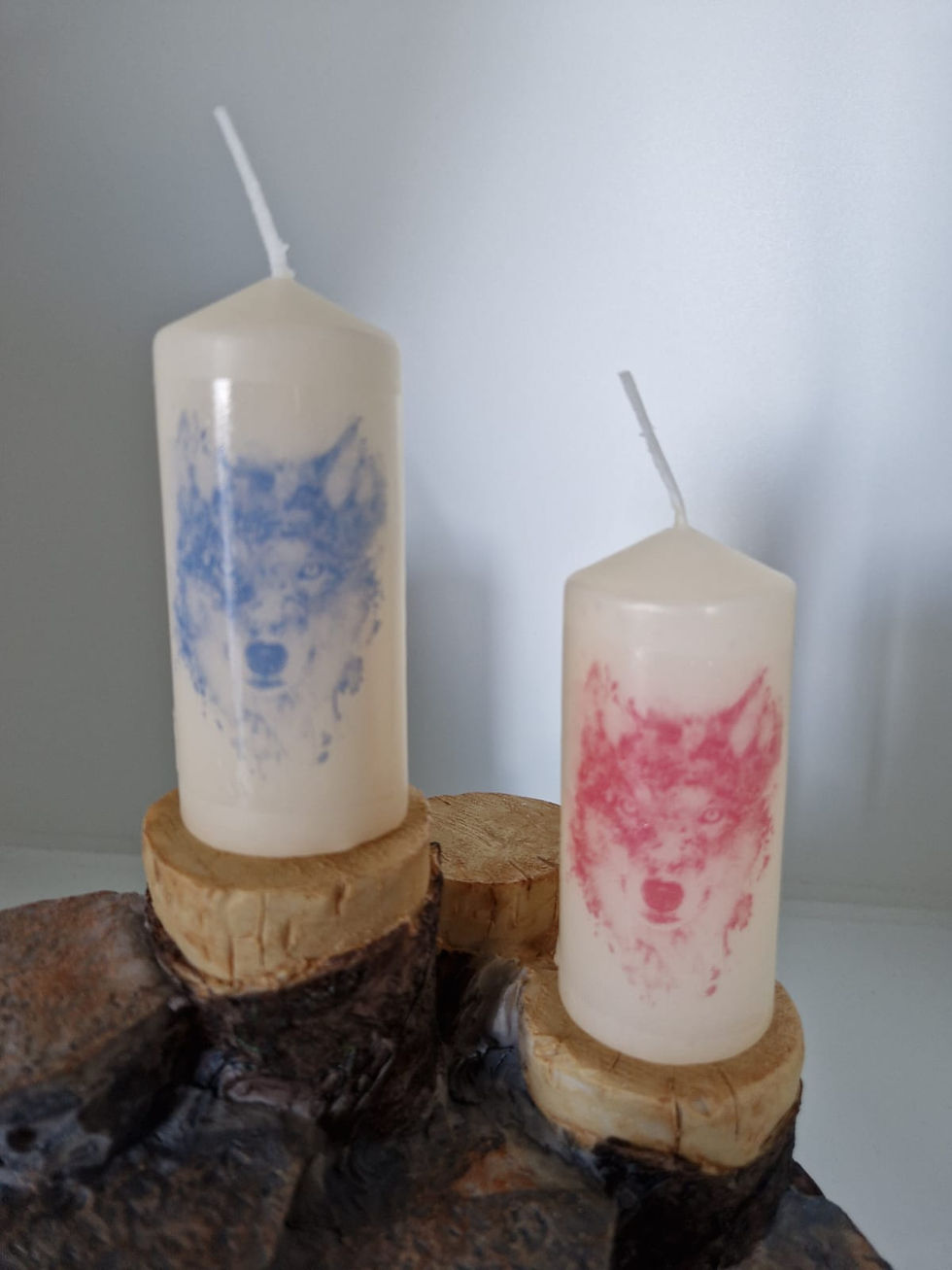 Miniaturbild: Ritual-Kerze mit Fan-Motiv