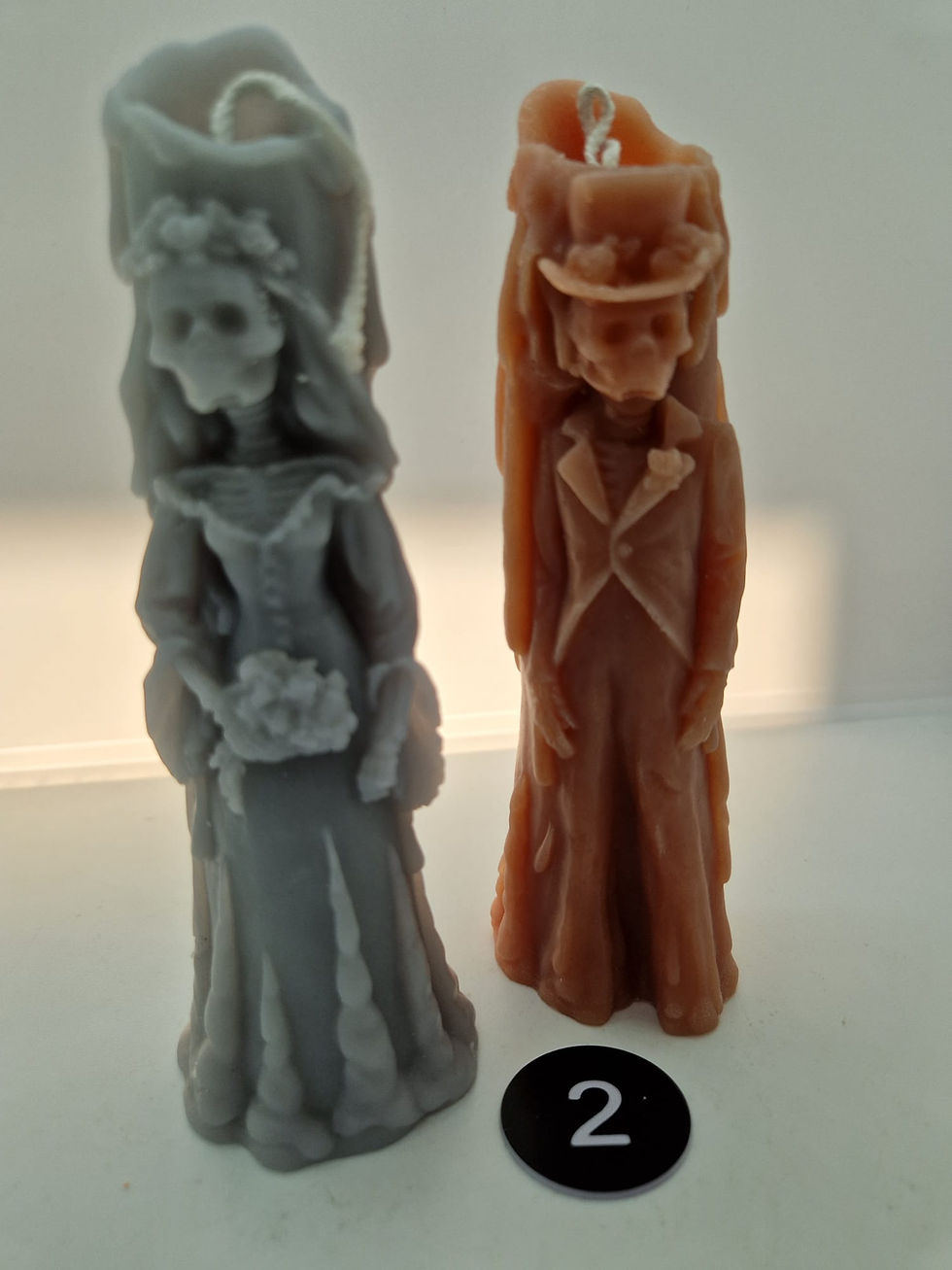 Miniaturbild: Kerze "Deathly Love"