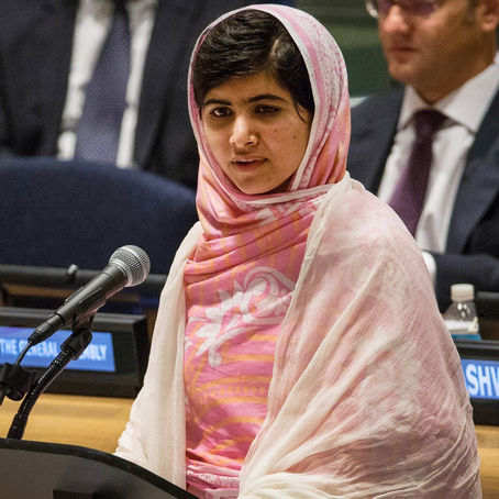 COVERAGE OF MALALA YOUSAFZAI'S SPEECH TO THE UN