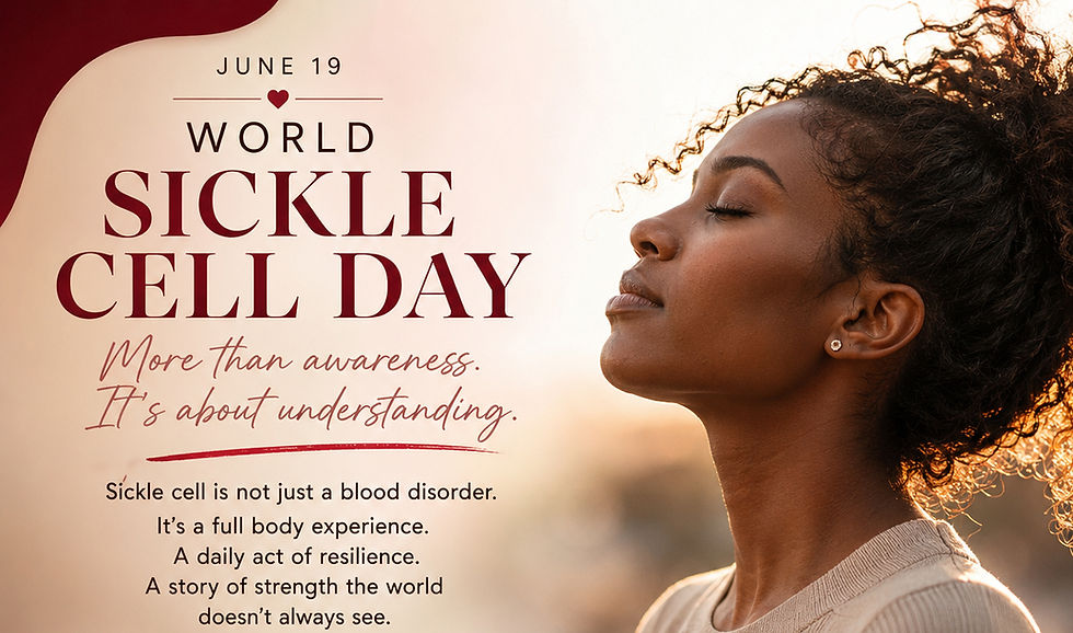 What the World Doesn’t See About Sickle Cell