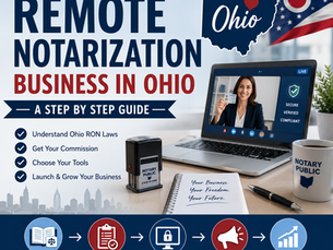 Starting Your Remote Notarization Business in Ohio A Step by Step Guide
