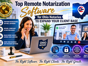 Top Remote Notarization Software for Ohio Notaries to Expand Your Client Base