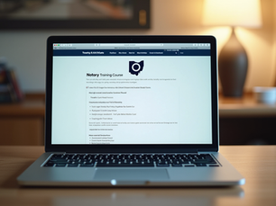 Unlock Your Notary Potential with State-Approved Online Training from Cyberize It LLC