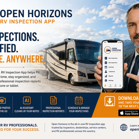Streamline Your RV Inspections with Our App and Simplify Your Administration Today