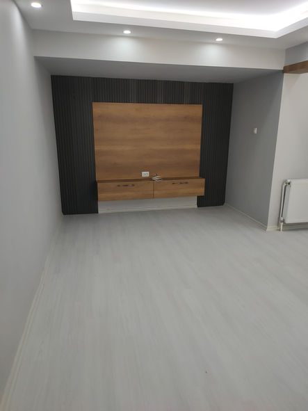 Alan genişletme ve tv ünitesi çalışmamız.