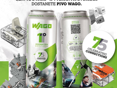 WAGO - Pivo 75 let