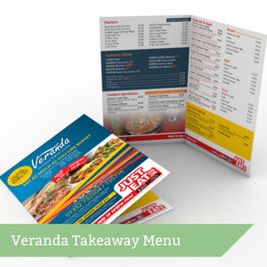 Veranda Takeaway Menu