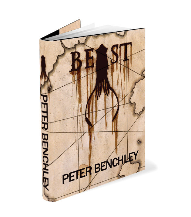 Peter Benchley Beast Cover Mockup