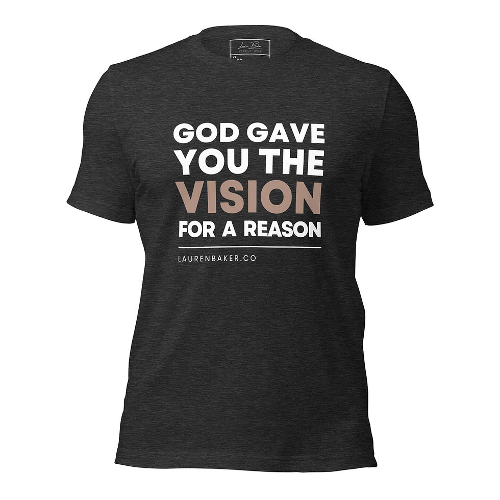 Thumbnail: God Gave You the Vision Unisex t-shirt