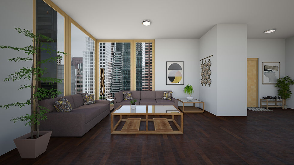 Natural Modern Living Room