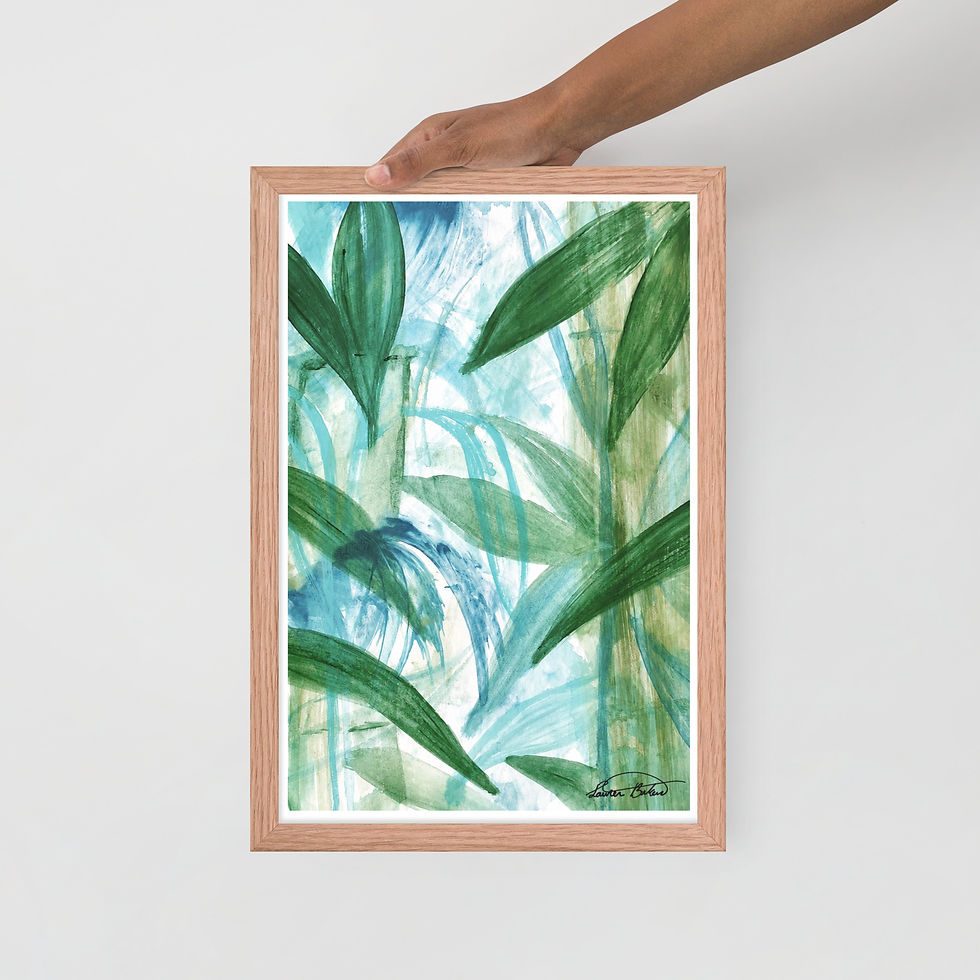 Thumbnail: Botanical Bliss Framed Print
