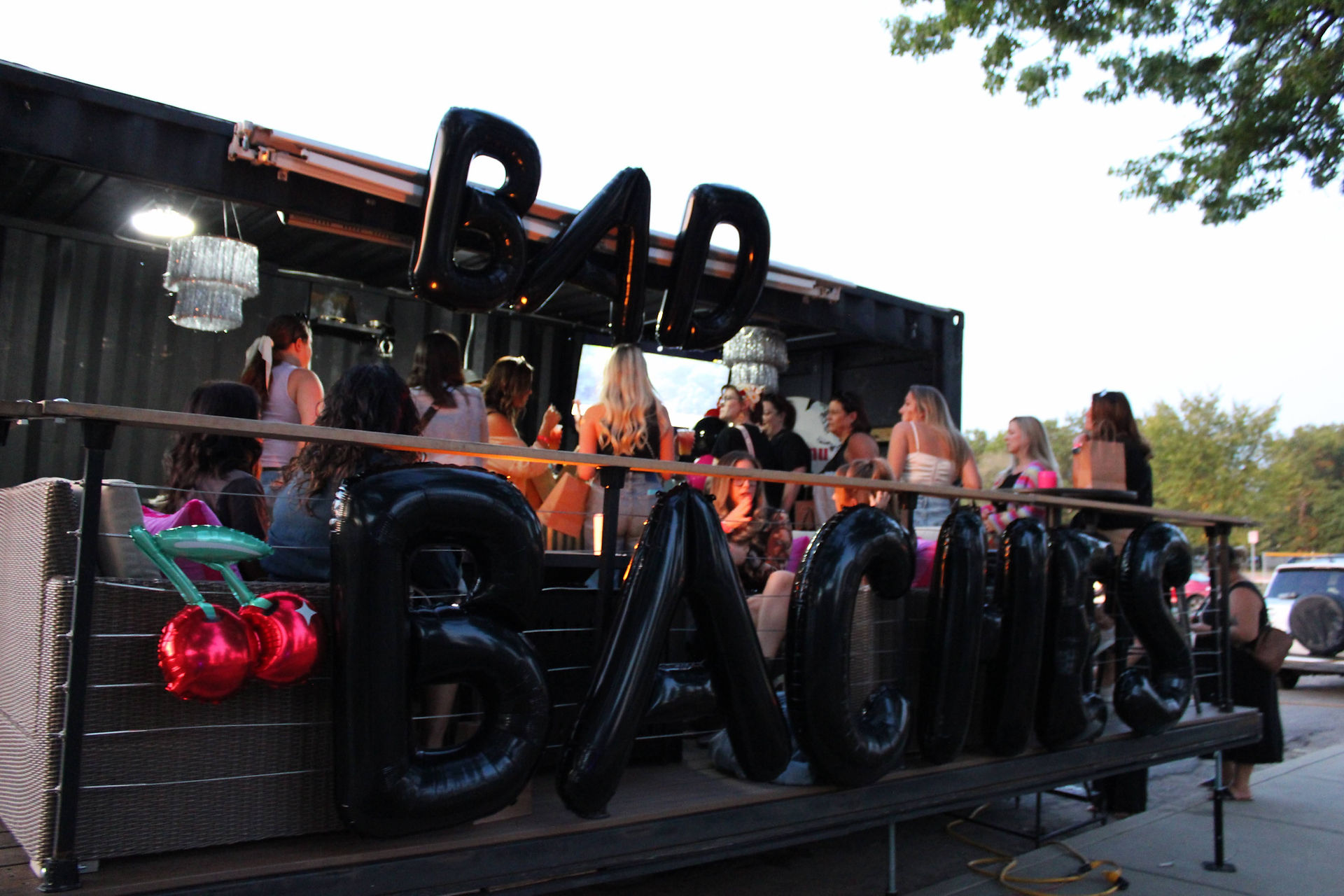 Bachelorette Balloon Bar Decor