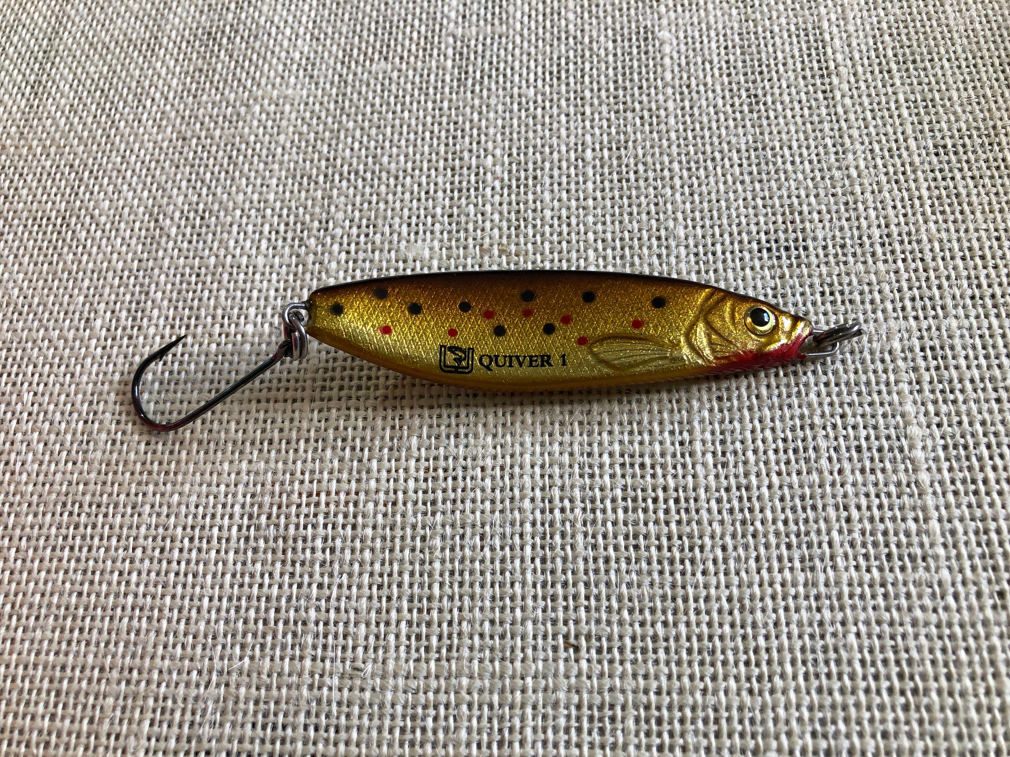 Blue Fox Trout Quiver 90mm