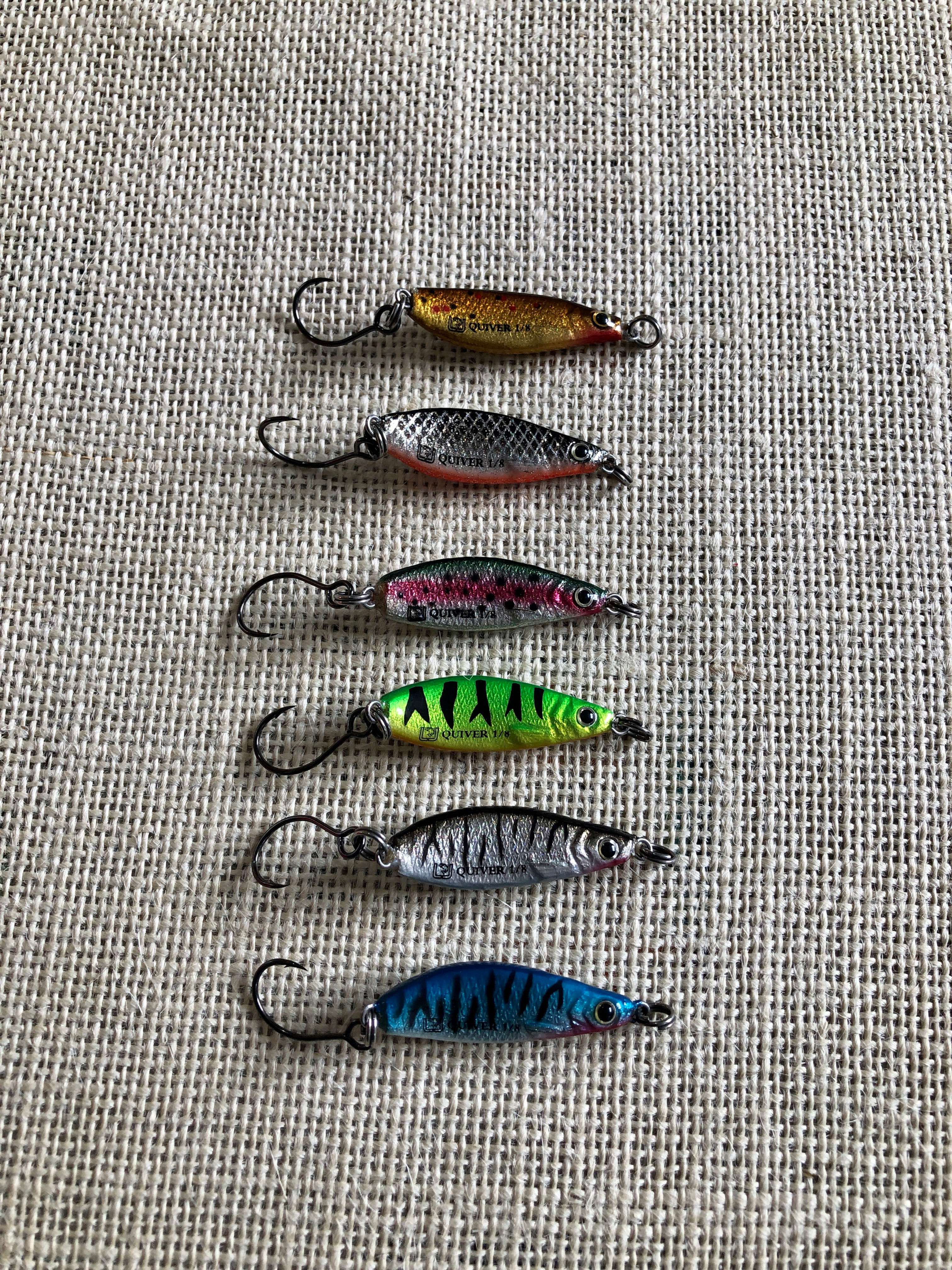 Blue Fox Trout Quiver 1/8oz  x 6