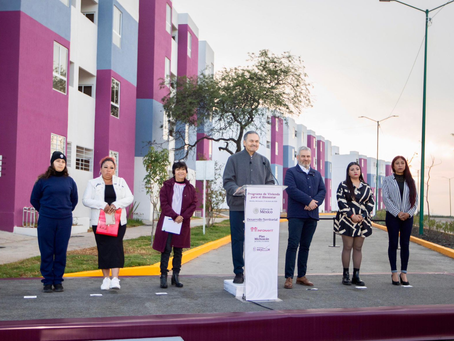 INFONAVIT ENTREGA EN MICHOACÁN LAS PRIMERAS VIVIENDAS DEL BIENESTAR DE ESE ESTADO