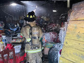 Incendio en la colonia Ampliación PRI