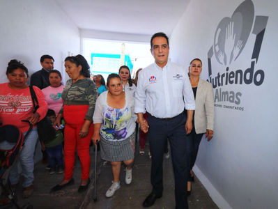 Puro amor en Durango con comedores comunitarios siempre abiertos: Toño Ochoa