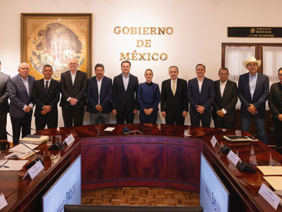 Gobernador Esteban suma esfuerzos con la Presidenta Claudia ante el reto del cierre de la frontera