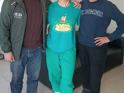 Se reúnen Deborha Marin y César Cárdenas en el IED