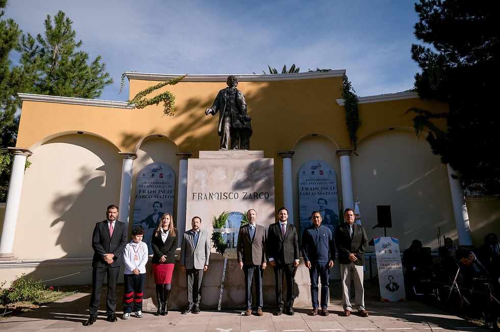 Conmemora Gobierno del Estado 196 aniversario del natalicio de Francisco Zarco