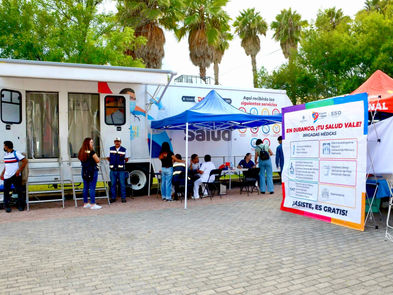 Ruta de la Salud de Feria Nacional “Francisco Villa” supera expectativas con más de mil atenciones