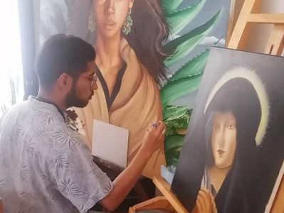 Abren espacio a artistas locales para comercializar sus productos